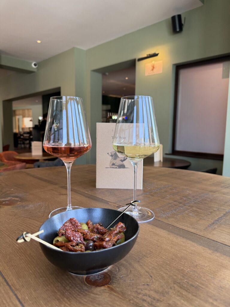 Craft beers, curated wines, and seasonal cocktails in Tattenhall at The Bear – perfect after a countryside walk.