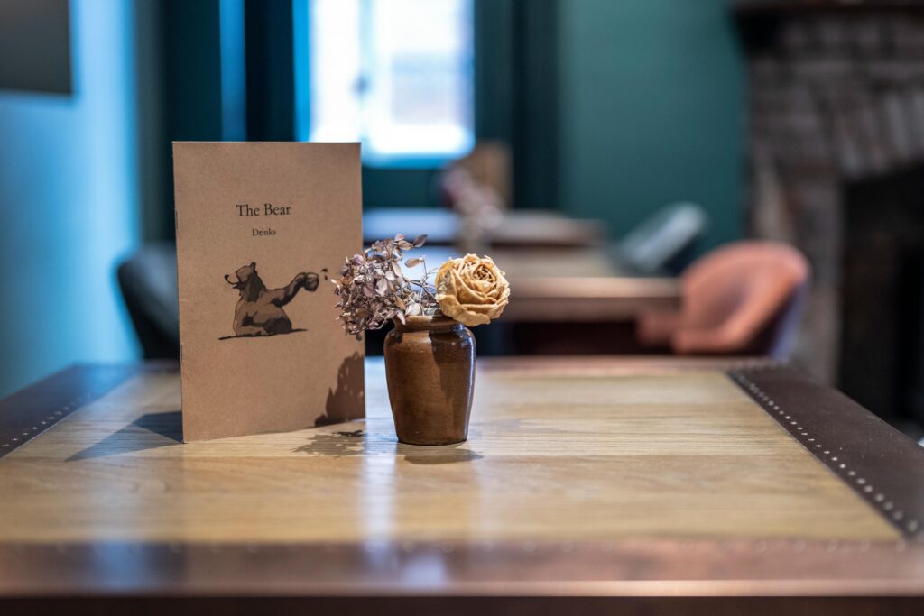 Vegan dining in Cheshire at The Bear in Tattenhall